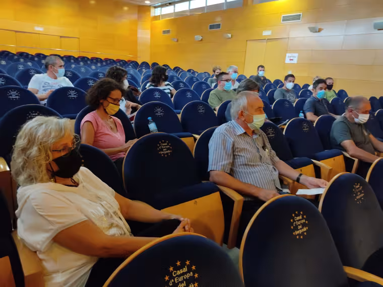 |Per la dreta, Josep Lara, president del Consell Comarcal amb Ivan Sànchez, alcalde de Berga|Patrick Caballero