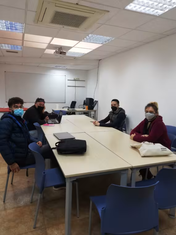 Sessió formativa del joves