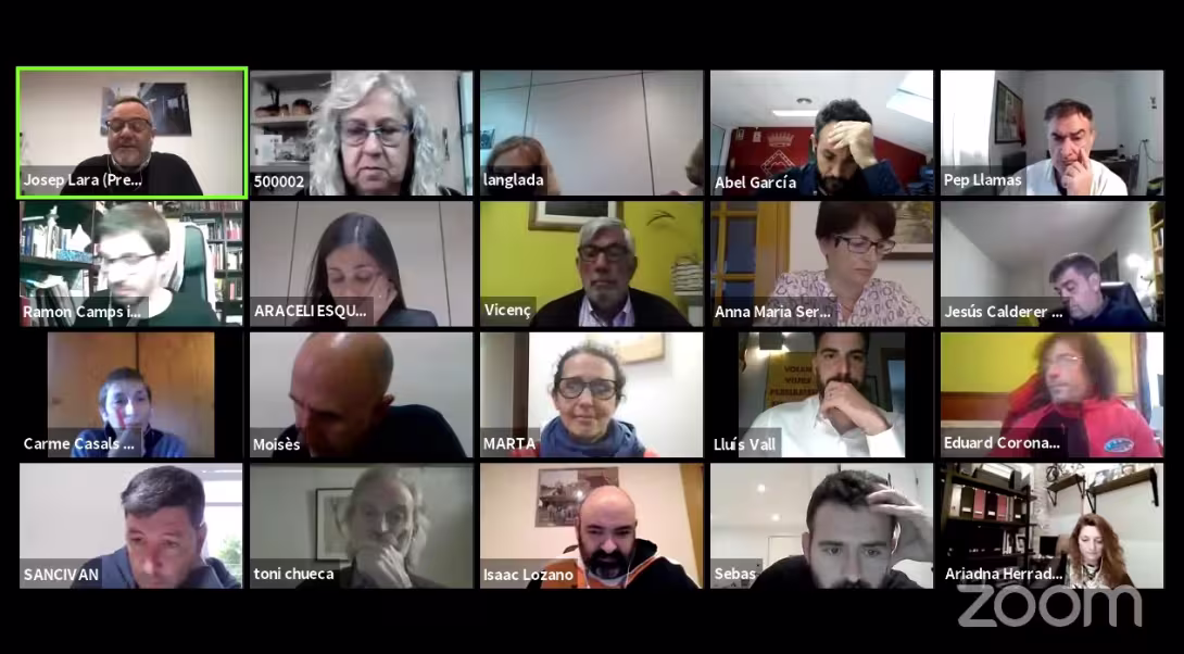 Ple d'aprovació del pressupost 2021|Ple extraordinari d'abril on s'ha aprovat el pressupost