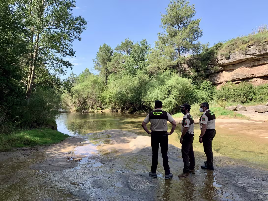 Guardes Rurals a Merlès l'estiu del 2020