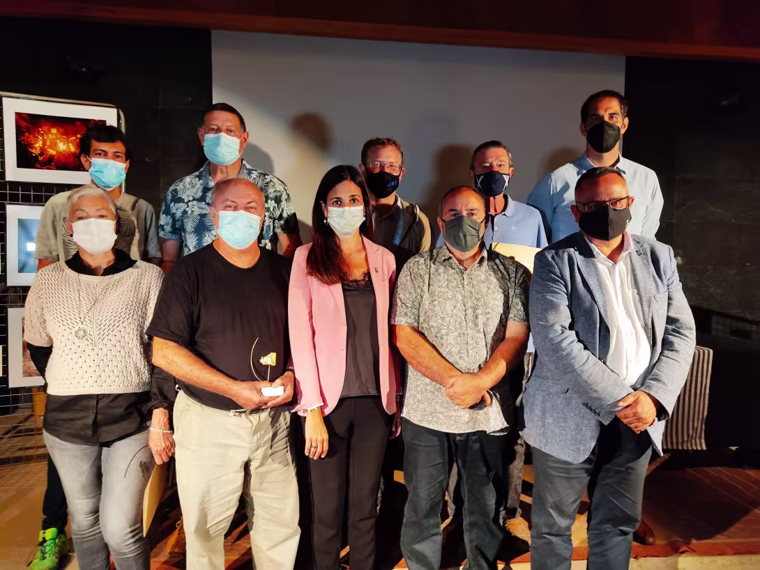 Foto dels premiats amb les autoritats||||||