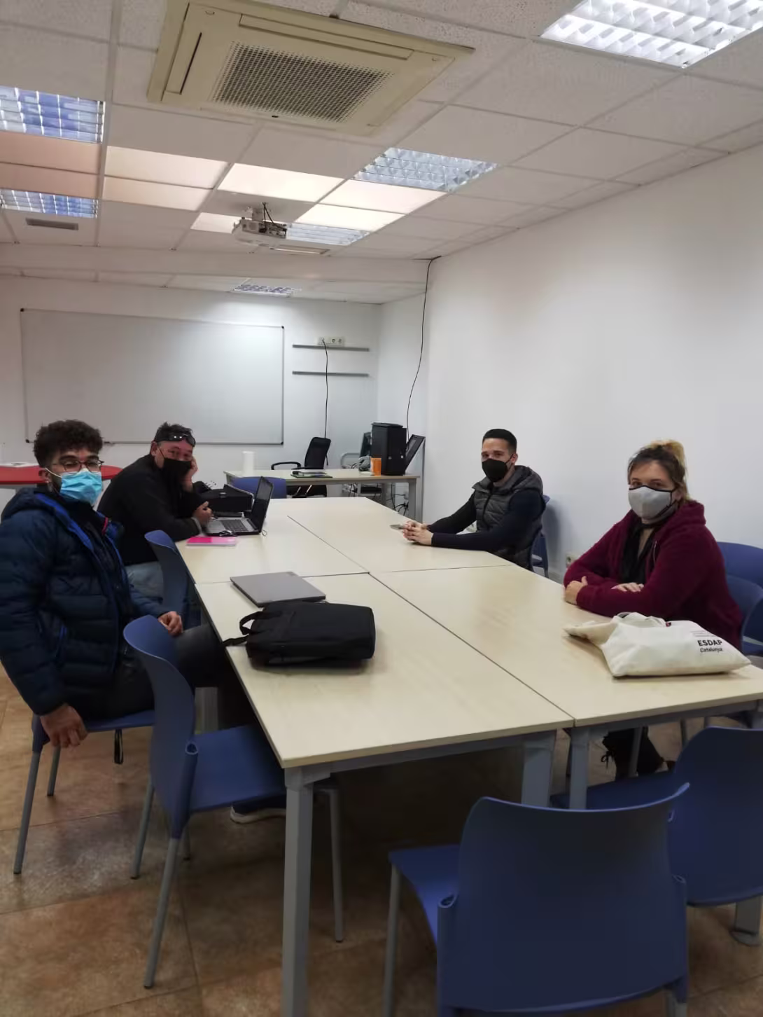 Sessió formativa del joves