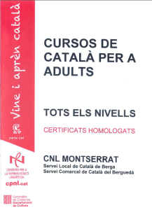 classes catala 1