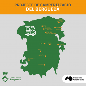Mapa de camperització del Berguedà